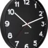 Karlsson Wandklok New Classic - Medium - Zwart - Ø40,6cm
