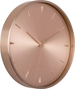 Karlsson Wall Clock Jewel Brushed Rose Gold