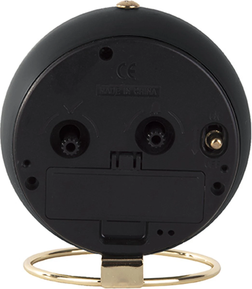 Karlsson Globe Wekker - Zwart - Afbeelding 8