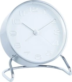 Karlsson Wekker Classical Numbers - Wit - Ø9,5x11cm