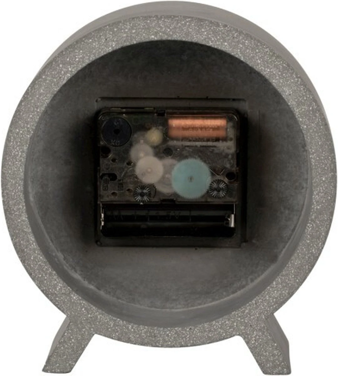 Karlsson Alarmklok Honeycomb - Beton - Donkergrijs - Afbeelding 2