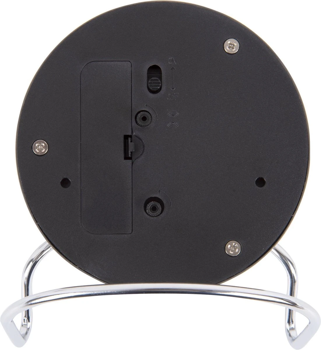 Karlsson Wekker Classical Numbers - Zwart - Ø9,5x11cm - Afbeelding 5