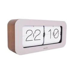 Karlsson - Wall | Table Clock Matiz Bamboo Warm Grey