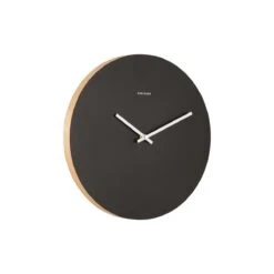 Karlsson - Wandklok Colour Splash - Zwart - Ø31cm