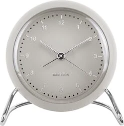 Karlsson Alarm Clock Val ABS Warm Grey