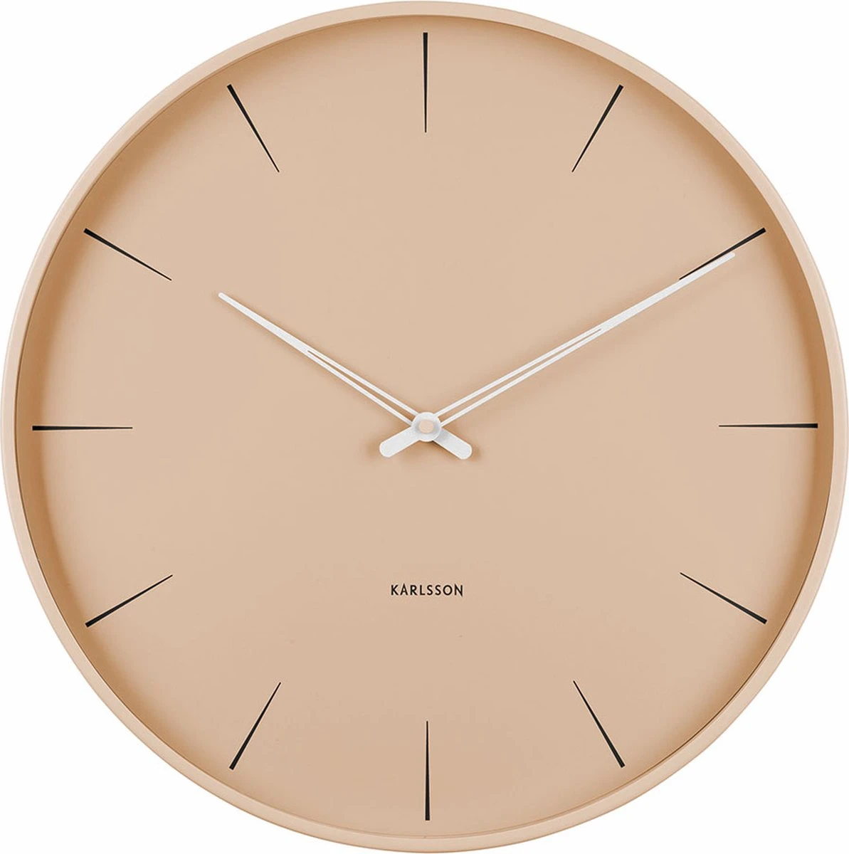 Karlsson Wandklok Lure - Zandbruin - Ø40cm - Afbeelding 8