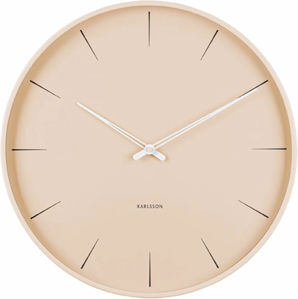 Karlsson Wandklok Lure - Zandbruin - Ø40cm - Afbeelding 5