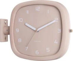 Karlsson Wall Clock Doubler Rubberized Q4-20