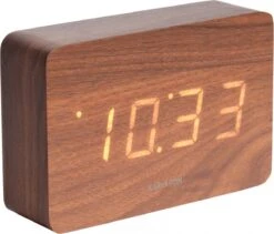Karlsson Staande Klok Square Bruin - Hout