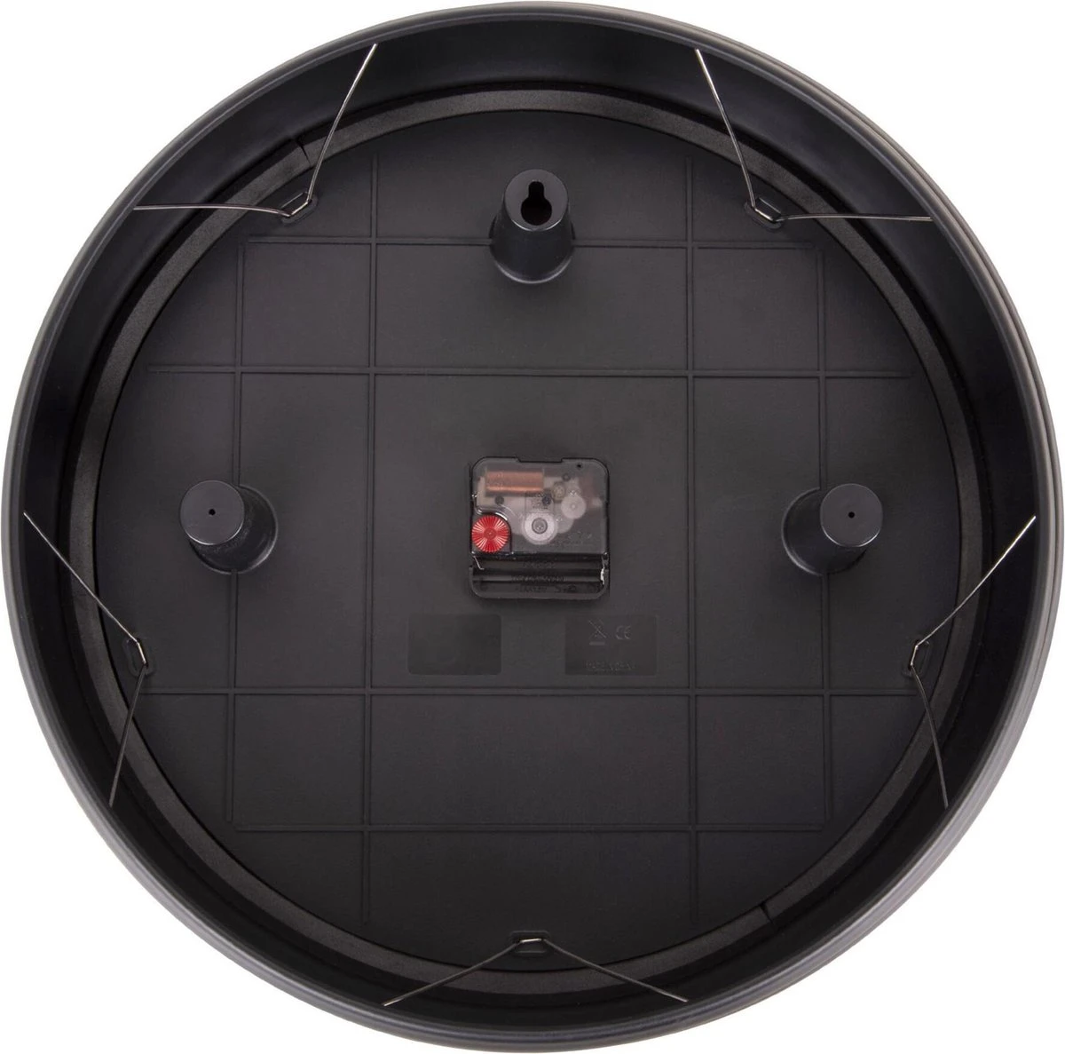 Karlsson Wandklok Globe - Zwart - Ø40cm - Afbeelding 2