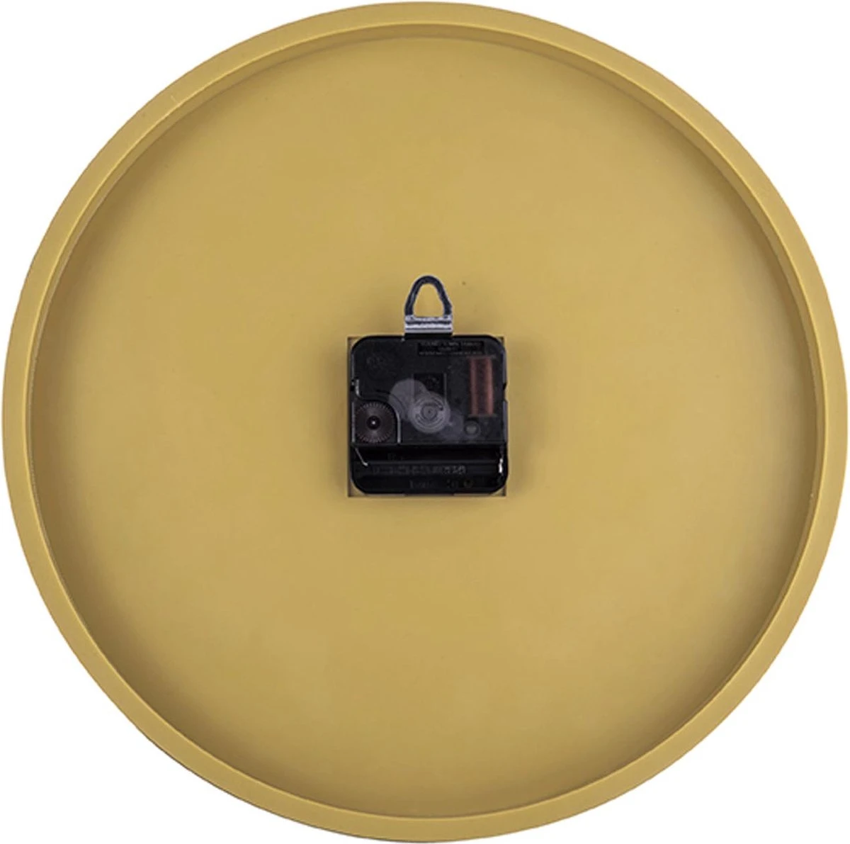 Karlsson Wandklok New Original Numbers - Mosterdgeel - Ø30cm - Afbeelding 4