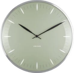 Karlsson Wandklok Leaf - Jungle Groen, Bol Glas - Ø40cm