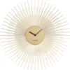 Karlsson Wandklok Peony - Staal Goud - Ø45cm