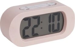 Karlsson Wekker Gummy - Rubberized Roze - 14x7x5cm