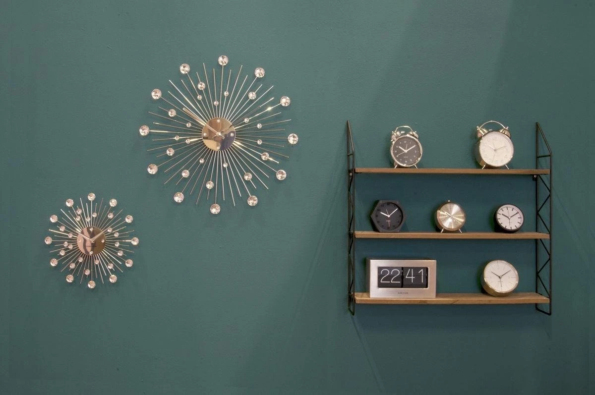 Karlsson Alarmklok - Normann - Geborsteld Staal - Wit - Afbeelding 3