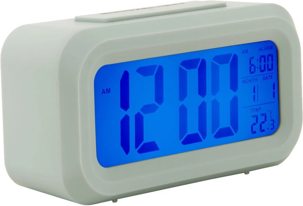 Karlsson - Wekker Jolly - Met Rubber Bekleed - Mistig Groen KARLSSON - Afbeelding 4