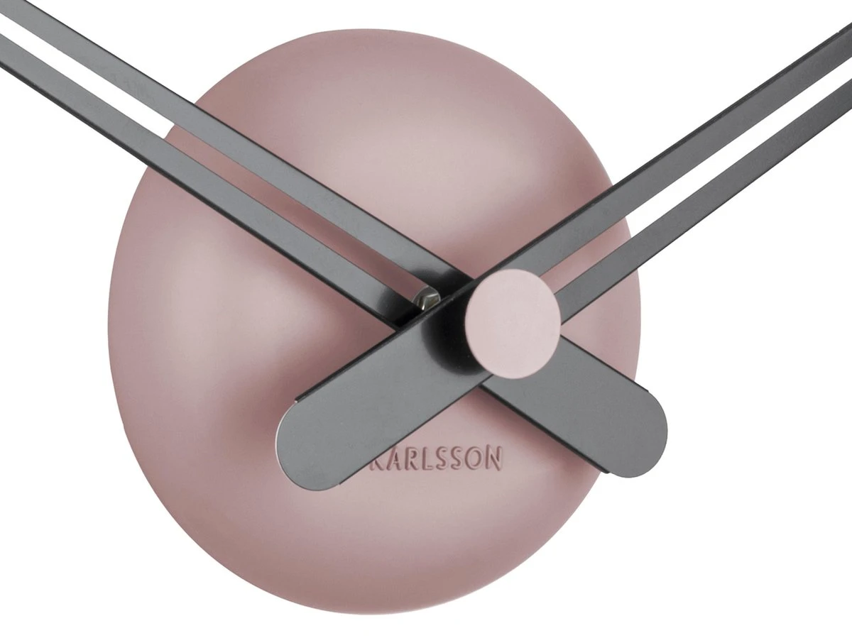 Karlsson Wandklok LBT Sharp - Roze - Ø90cm - Afbeelding 2
