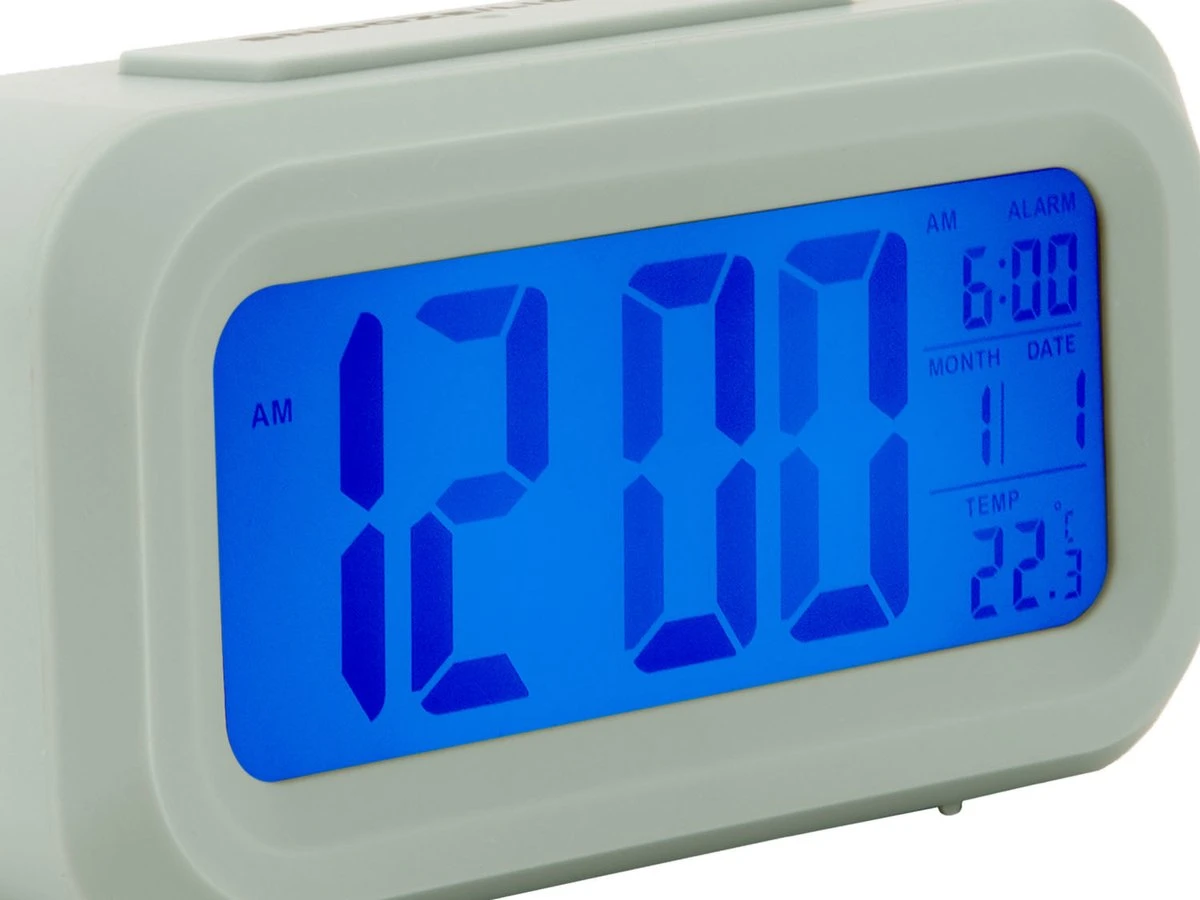 Karlsson - Wekker Jolly - Met Rubber Bekleed - Mistig Groen KARLSSON - Afbeelding 2