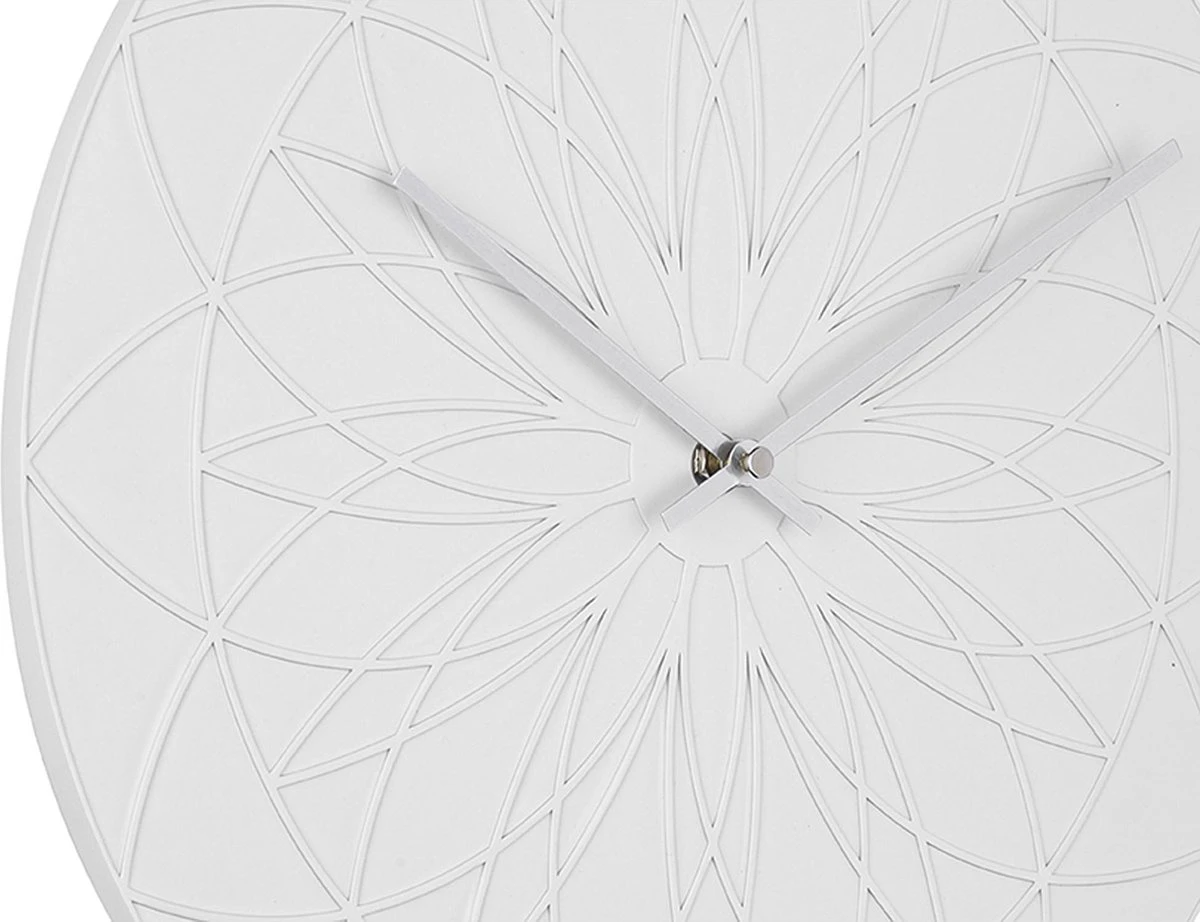 Karlsson Wandklok Fairytale - Polyresin Wit - Ø35cm - Afbeelding 2