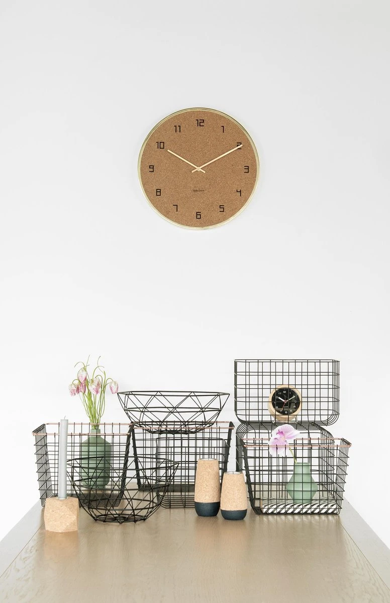 Karlsson Alarmklok - Innate - Zwart - Design Boxtel & Buijs - Afbeelding 3