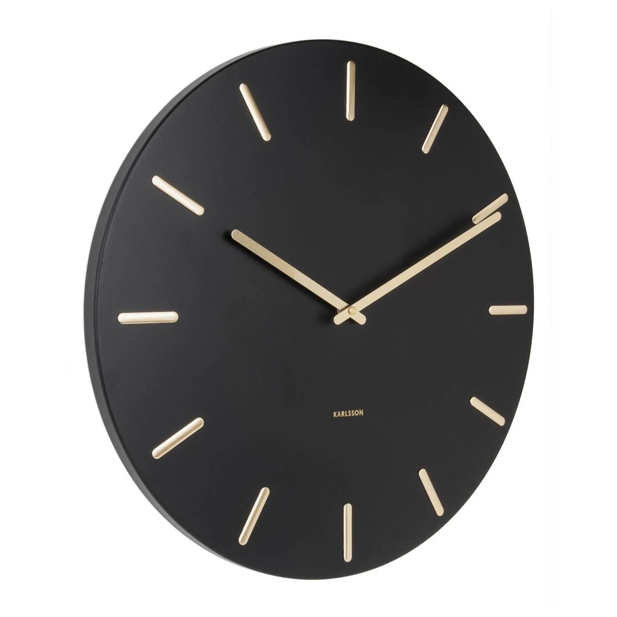 Karlsson Charm Wandklok Ø 45 Cm - Zwart - Afbeelding 8