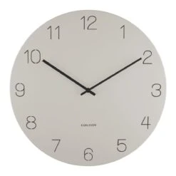 Karlsson Charm Wandklok - Warm Grijs
