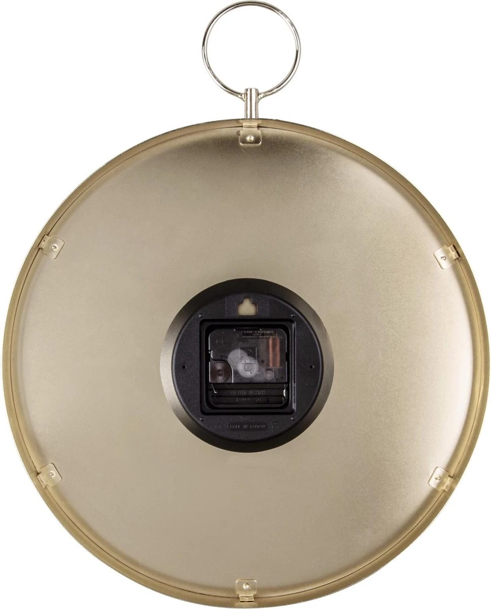 Karlsson Wandklok Hook - Metaal Zwart - Ø34cm - Afbeelding 6