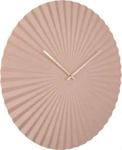 Karlsson Wandklok Sensu - XL Staal Verbleekt Roze - Ø50cm